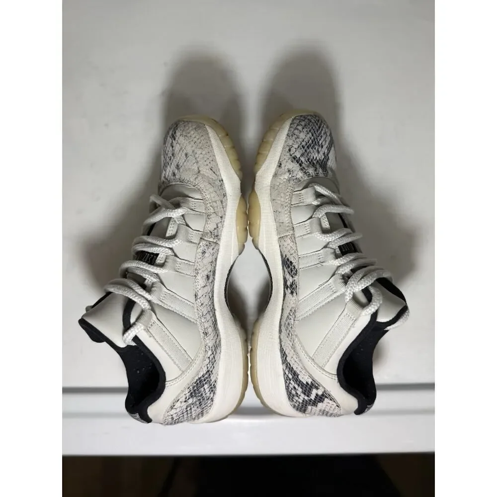 Nike Air Jordan 11 Retro Low 6Y Light Bone Snakeskin Women’s 7.5 Clean Rare